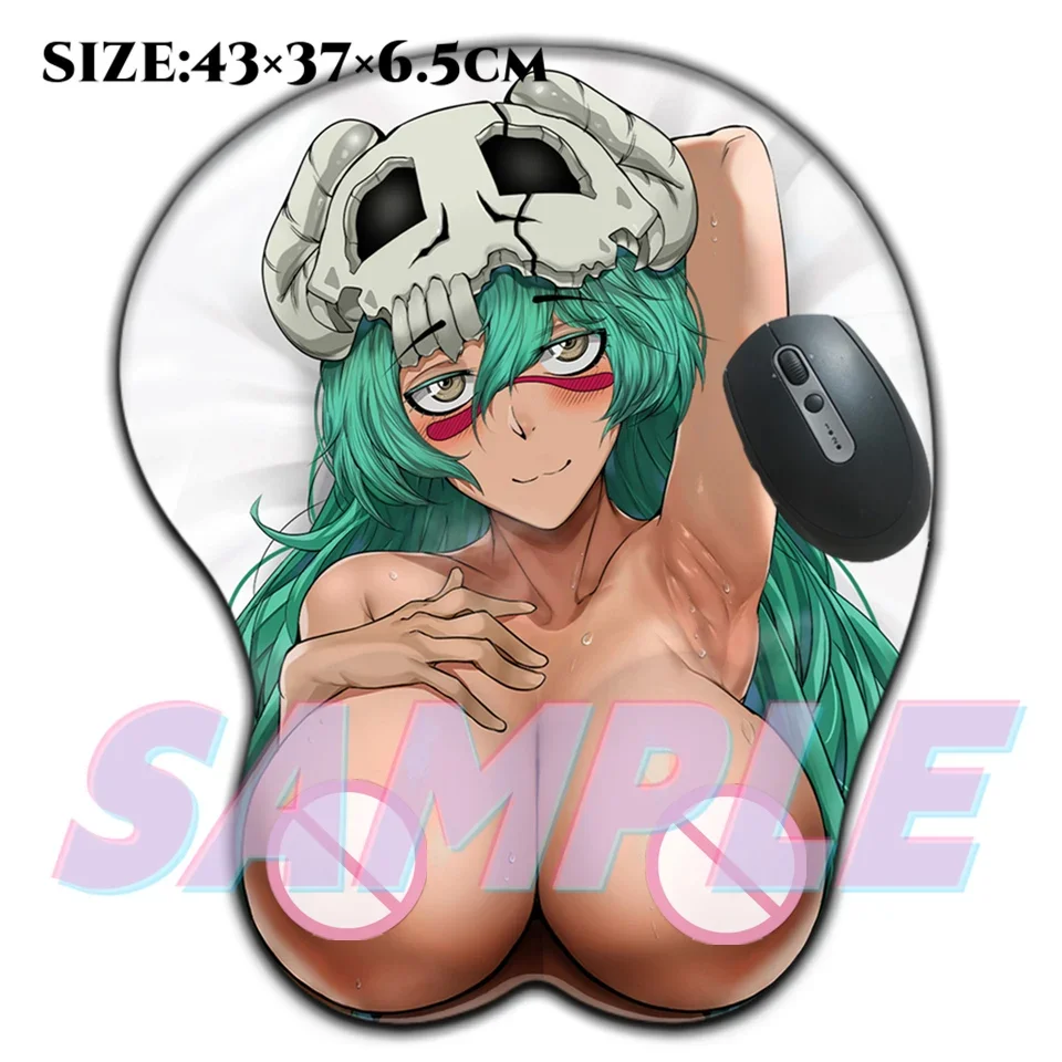 Bleach Large Size Mouse Pad Anime Sexy Nelliel Tu Odelschwanck Big Breast 3D Cute with Wrist rest Oppai Boobs Mat Weighs 2000g
Bleach Large Size Mouse Pad Anime Sexy Nelliel Tu Odelschwanck Big Breast 3D Cute with Wrist rest Oppai Boobs Mat Weighs 2000g