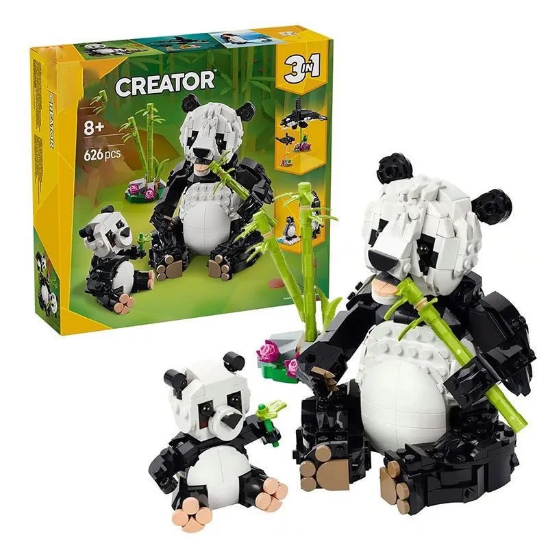 Disney 626PCS 31165 3in1 Creative Wild Animal Panda Building Blocks Kit DIY Assembly Toy Kids Christmas Birthday Gift Home Decor
Disney 626PCS 31165 3in1 Creative Wild Animal Panda Building Blocks Kit DIY Assembly Toy Kids Christmas Birthday Gift Home Decor