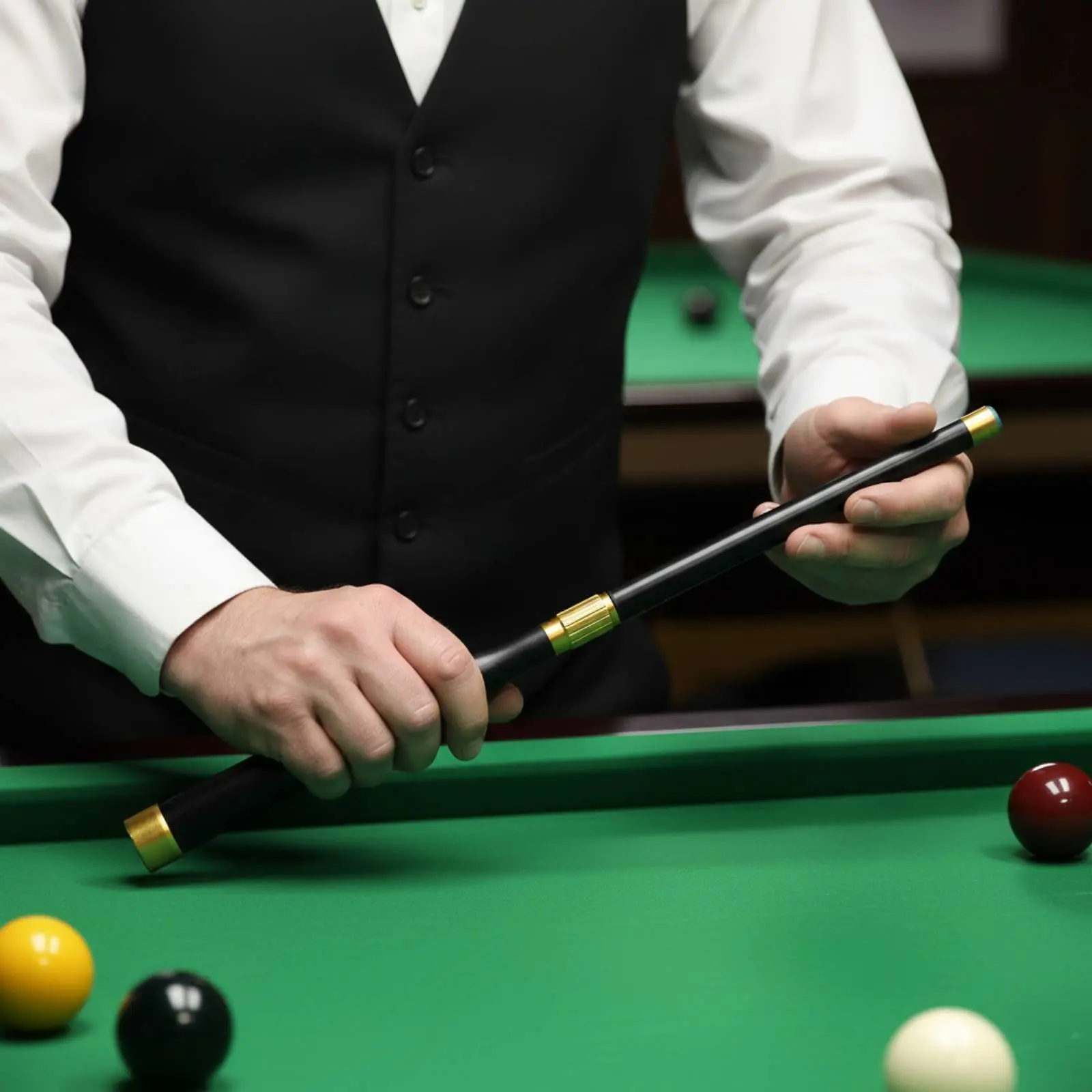 Snooker Cue Extender Lightweight Telescopic Cue Extension Billiard Stick Extender Secure Lock Matte Finish
Snooker Cue Extender Lightweight Telescopic Cue Extension Billiard Stick Extender Secure Lock Matte Finish