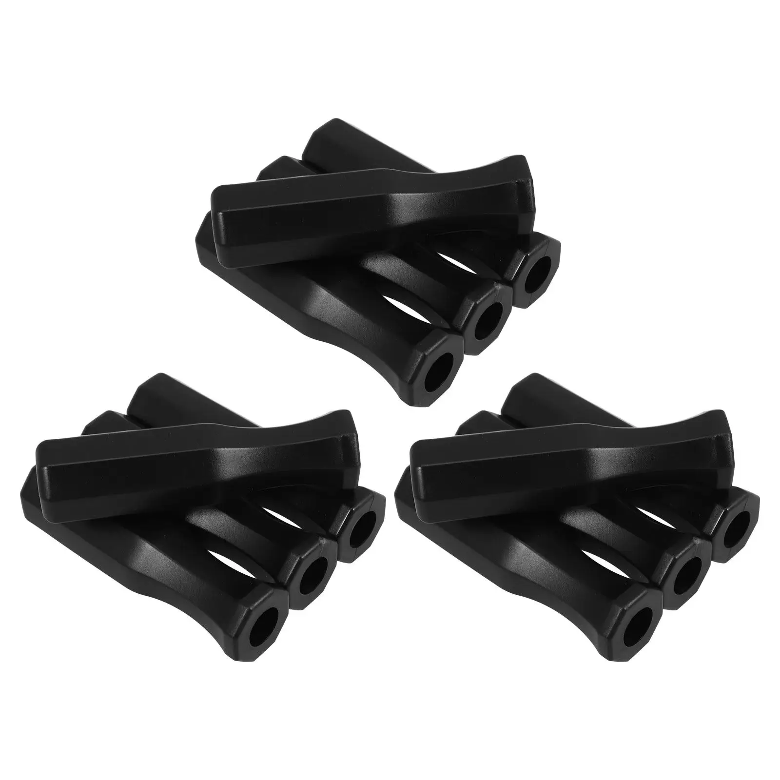 12Pcs Foosball Handles Black Plastic Octagonal Grip Replacement for Table Soccer Rods Table Football Accessories
12Pcs Foosball Handles Black Plastic Octagonal Grip Replacement for Table Soccer Rods Table Football Accessories