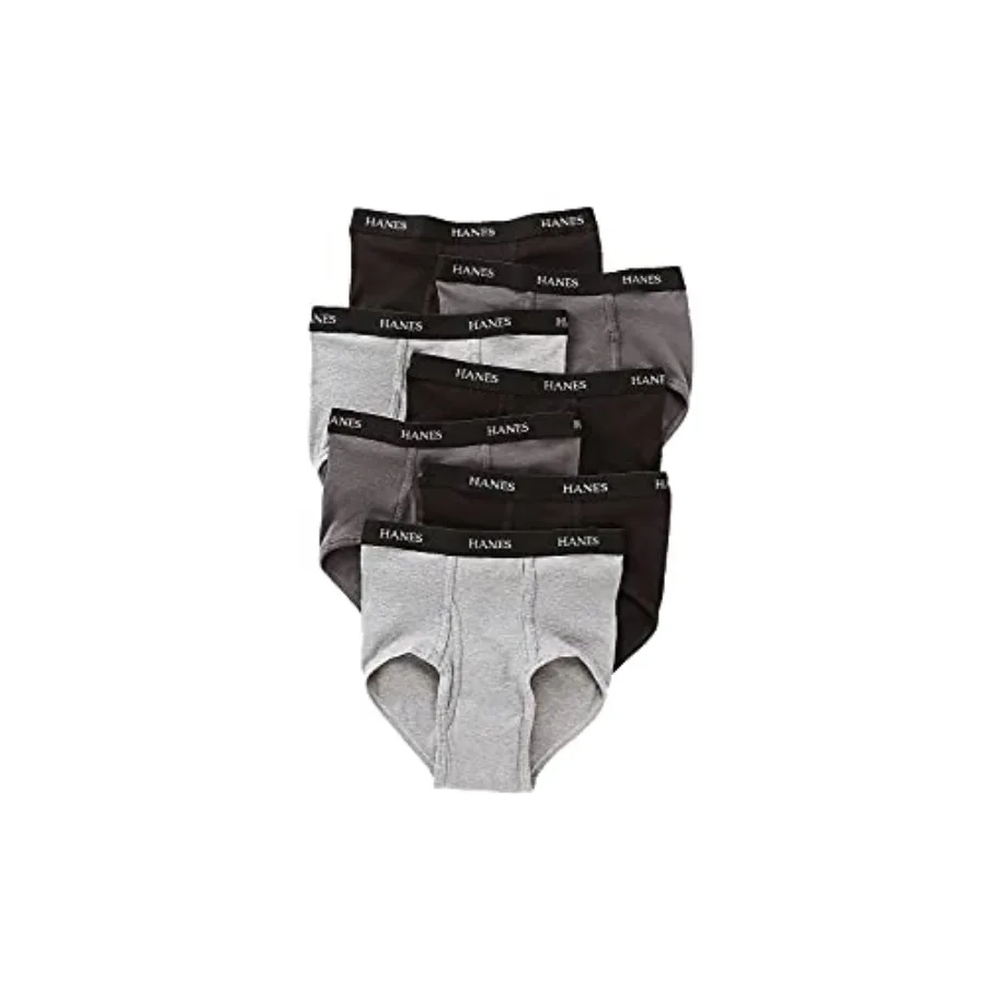 Hanes Men's Solid Tag Free Briefs
Hanes Men's Solid Tag Free Briefs