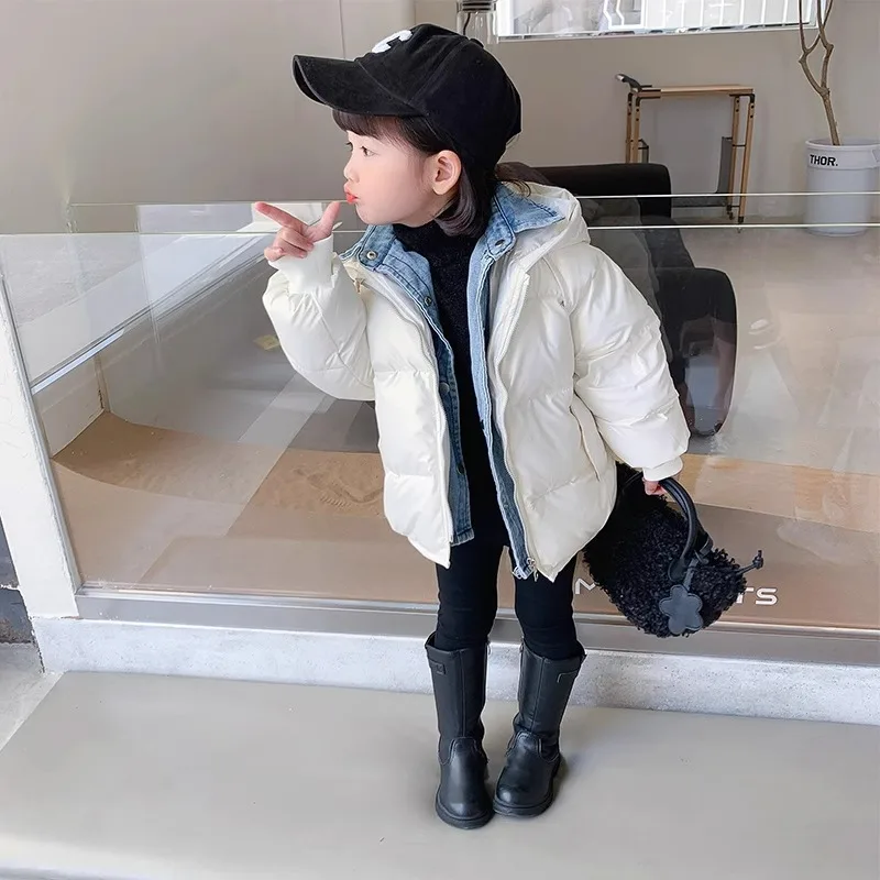 Girls Down Jacket Coat 2024 New Foreign Air Fake Two Children Baby Warm Autumn and Winter Children Coats Fashion Down Kid
Girls Down Jacket Coat 2024 New Foreign Air Fake Two Children Baby Warm Autumn and Winter Children Coats Fashion Down Kid
