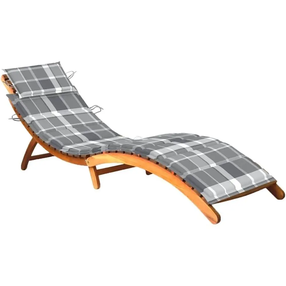 Oiled Acacia Wood Sun Lounger for Outdoor, Patio, Garden, Pool, and Beach, 21.7x72.4x25.2, 265 lbs, Easy Storage
Oiled Acacia Wood Sun Lounger for Outdoor, Patio, Garden, Pool, and Beach, 21.7x72.4x25.2, 265 lbs, Easy Storage