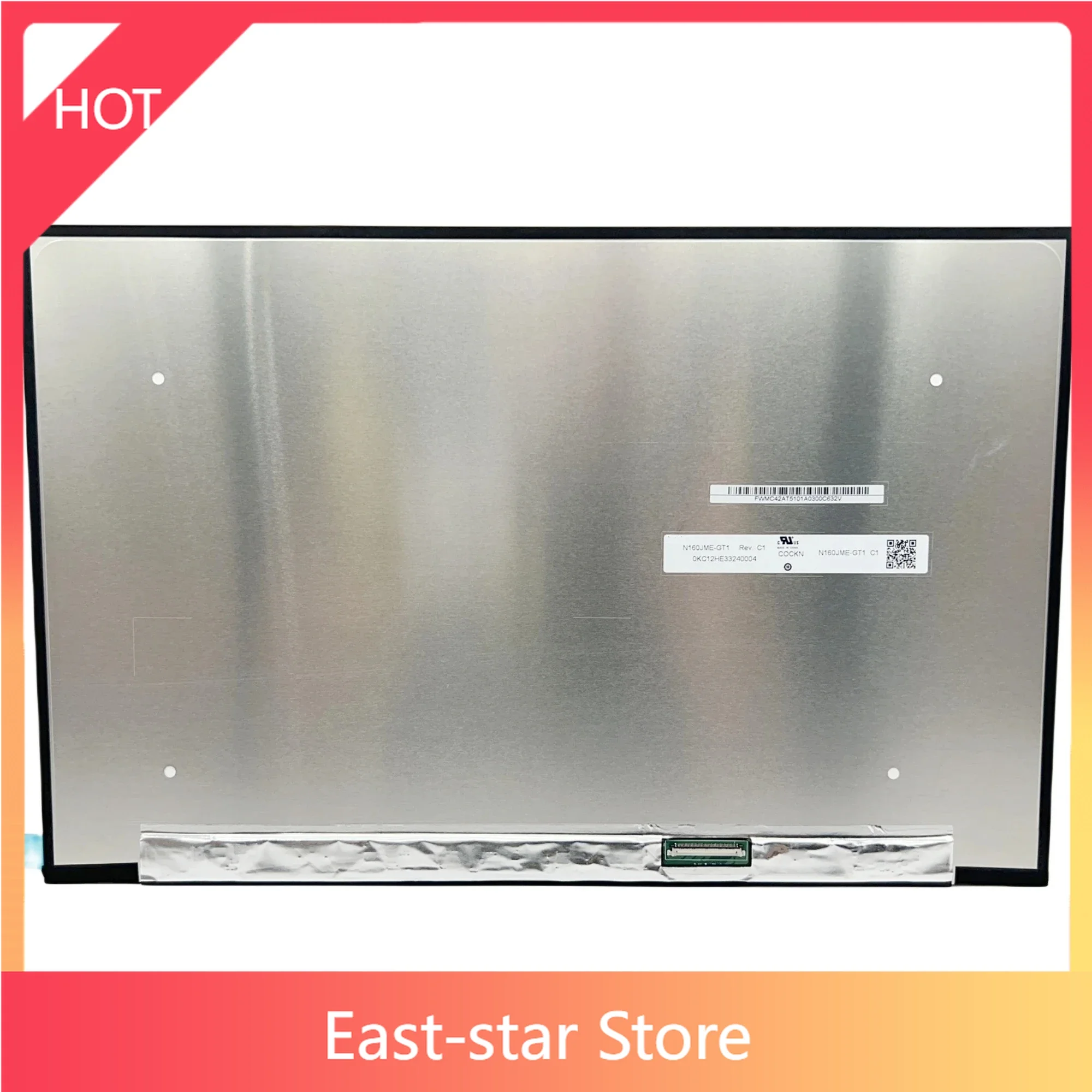 N160JME-GE1 N160JME GE1 16.0'' 165Hz Laptop LCD Screen Display Panel 1920*1200 EDP 40 Pins
N160JME-GE1 N160JME GE1 16.0'' 165Hz Laptop LCD Screen Display Panel 1920*1200 EDP 40 Pins