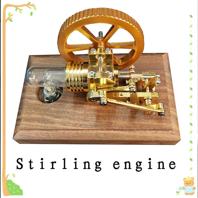 Модель двигателя Стирлинга, коаксиальный поворотный рычаг, двигатель Стирлинга, модель генератора, физические науки, развивающие игрушки, подарок 
Модель двигателя Стирлинга, коаксиальный поворотный рычаг, двигатель Стирлинга, модель генератора, физические науки, развивающие игрушки, подарок
