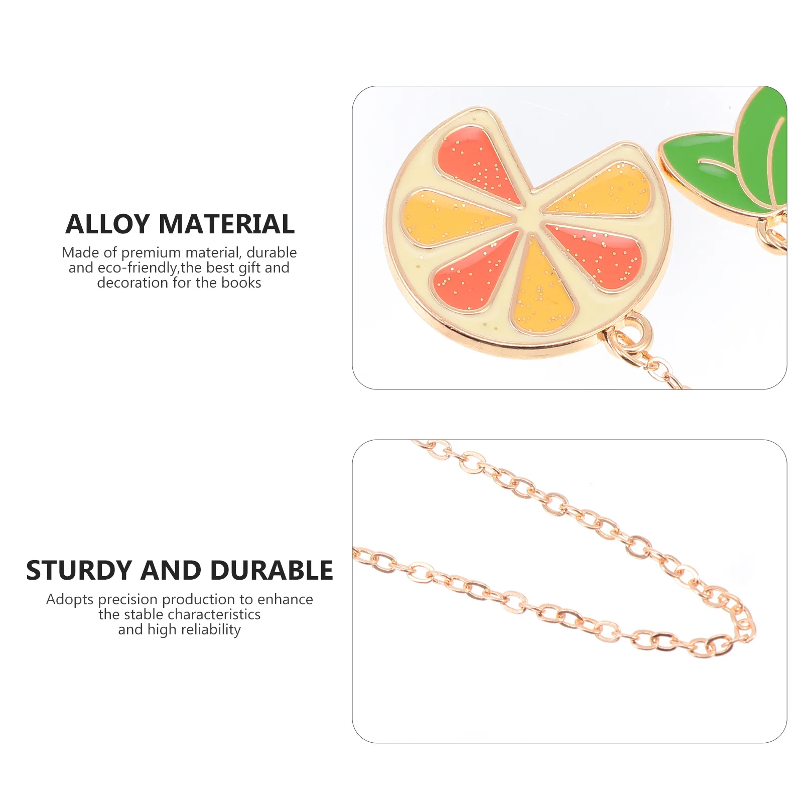 1Set Metal Bookmark Pendant Assorted Color Creative Design Long Lasting Eco Friendly Reading Bookmark for Students
1Set Metal Bookmark Pendant Assorted Color Creative Design Long Lasting Eco Friendly Reading Bookmark for Students