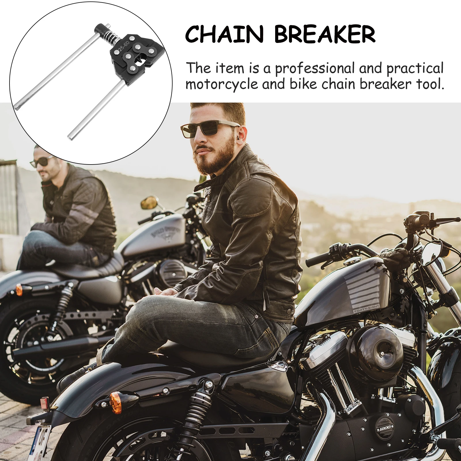 1Pc Steel Chain Breaker Practical Motorcycle Bike Chain Remover Professional Chain Rivet Detacher Tool
1Pc Steel Chain Breaker Practical Motorcycle Bike Chain Remover Professional Chain Rivet Detacher Tool