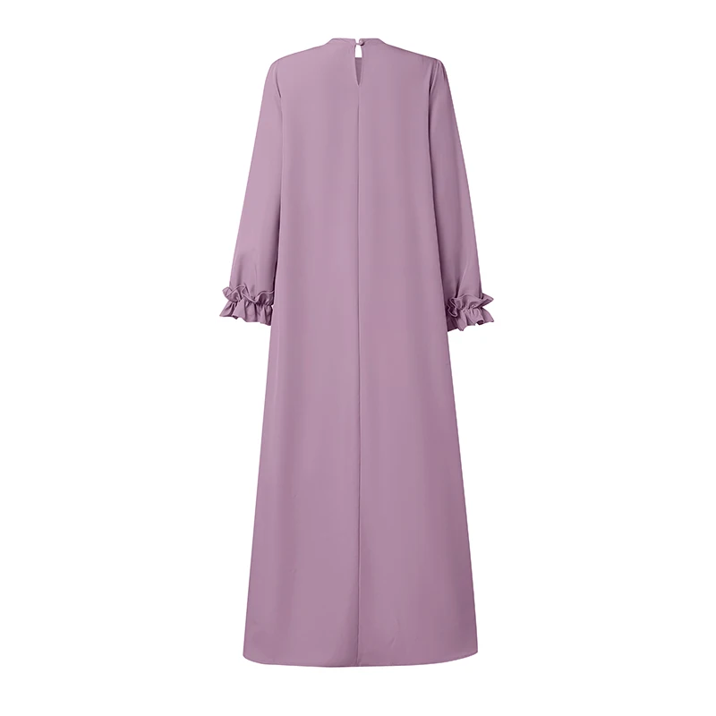 ZANZEA 2026, весенние платья макси с воланами, элегантное мусульманское платье Абая, халат Рамадана, женские вечерние платья с круглым вырезом и длинными рукавами IsIamic
ZANZEA 2026, весенние платья макси с воланами, элегантное мусульманское платье Абая, халат Рамадана, женские вечерние платья с круглым вырезом и длинными рукавами IsIamic