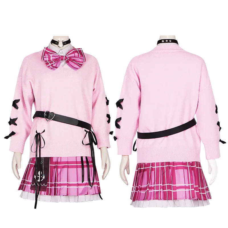 Виртуальный костюм YouTuber, повседневная школьная форма Akua Akuya, костюм моряка, костюм для косплея
Виртуальный костюм YouTuber, повседневная школьная форма Akua Akuya, костюм моряка, костюм для косплея