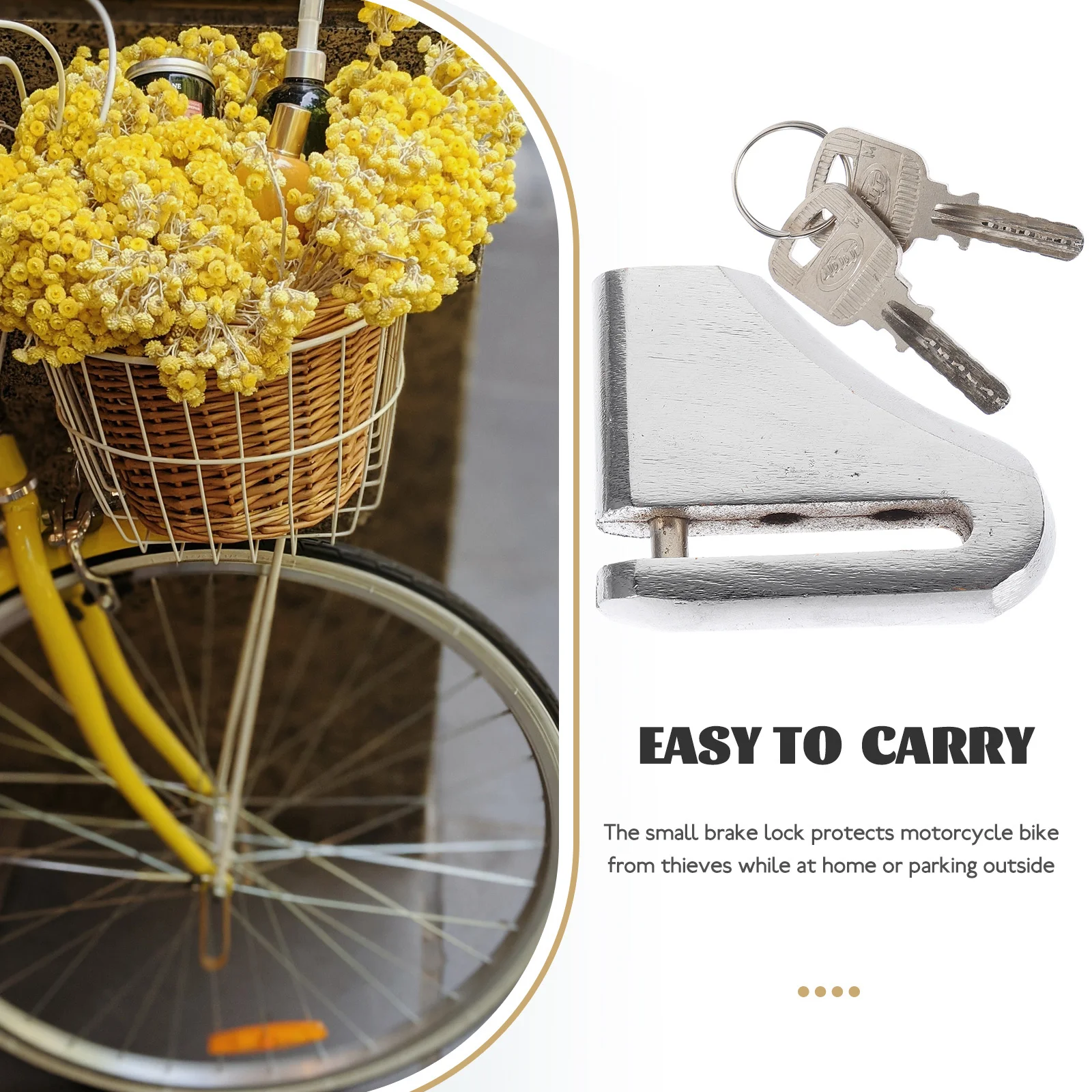 Bicycle Portable Metal Disc Brake For Bike Wheel Motorcycle Anti-Theft Security Lock Durable Cycling Wheel Lock
Bicycle Portable Metal Disc Brake For Bike Wheel Motorcycle Anti-Theft Security Lock Durable Cycling Wheel Lock