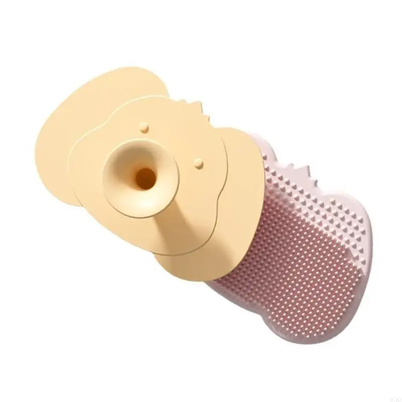 97BE Baby Shower Brush Silicone Hairbrush Massage Brush for Delicate Skin Enjoy Comfortable Infant Bathing Experience
97BE Baby Shower Brush Silicone Hairbrush Massage Brush for Delicate Skin Enjoy Comfortable Infant Bathing Experience