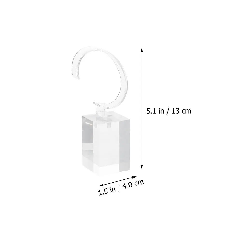 Подставка для часов, прозрачный акриловый держатель для браслета, стеллаж для хранения ювелирных изделий, настольный магазин, декор для домашнего офиса
Подставка для часов, прозрачный акриловый держатель для браслета, стеллаж для хранения ювелирных изделий, настольный магазин, декор для домашнего офиса