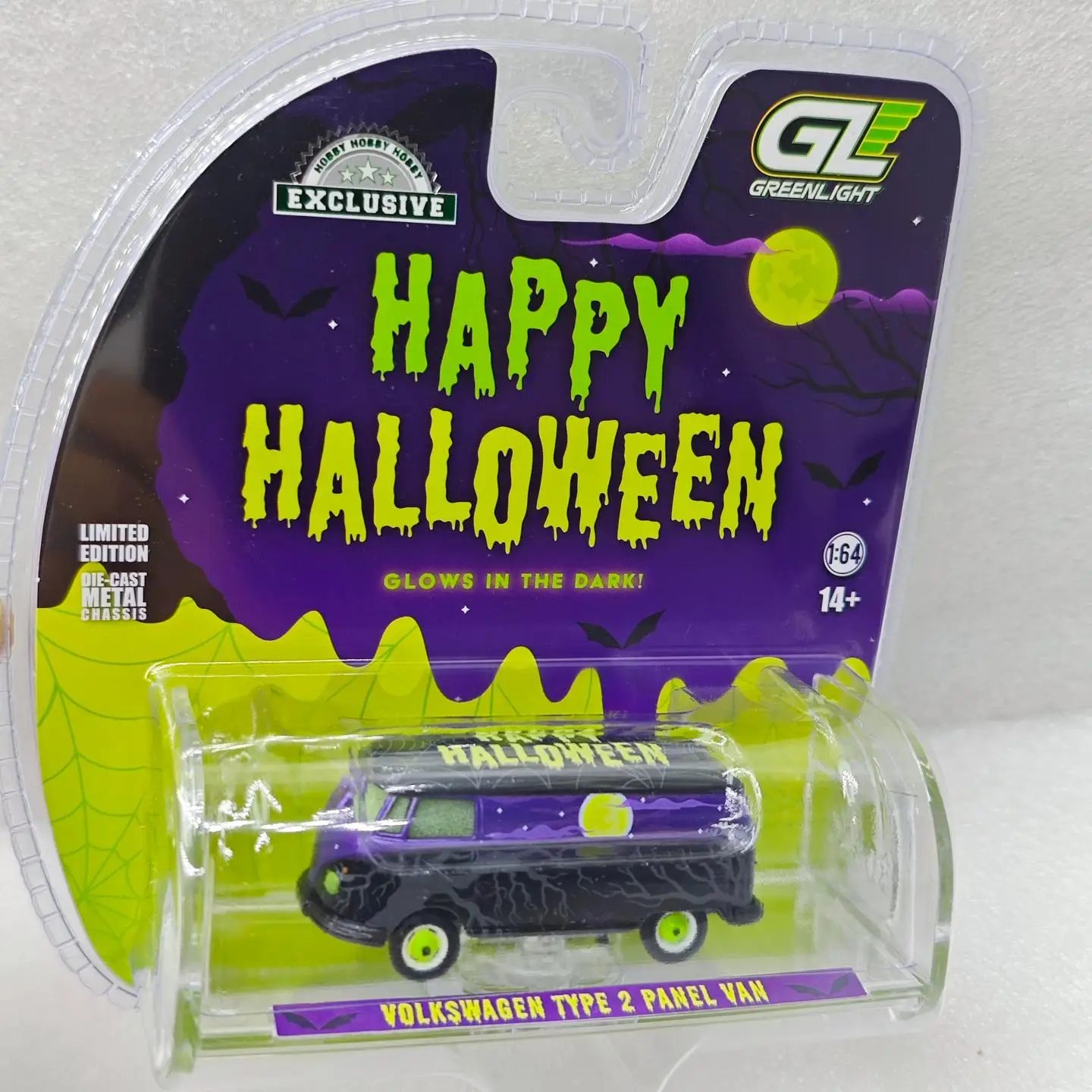 GreenLight 1:64 Volkswagen T2 Van - Halloween 2025 - Ghost Night Diecast Alloy Car Model Collectible
GreenLight 1:64 Volkswagen T2 Van - Halloween 2025 - Ghost Night Diecast Alloy Car Model Collectible