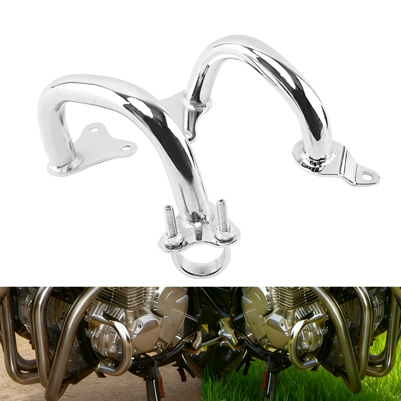 Chrome Motorcycle Left Right Side Crash Bars Engine Guard Bumpers Protector Parts Fit For Honda Nighthawk 750 CB750 1993-2011
Chrome Motorcycle Left Right Side Crash Bars Engine Guard Bumpers Protector Parts Fit For Honda Nighthawk 750 CB750 1993-2011