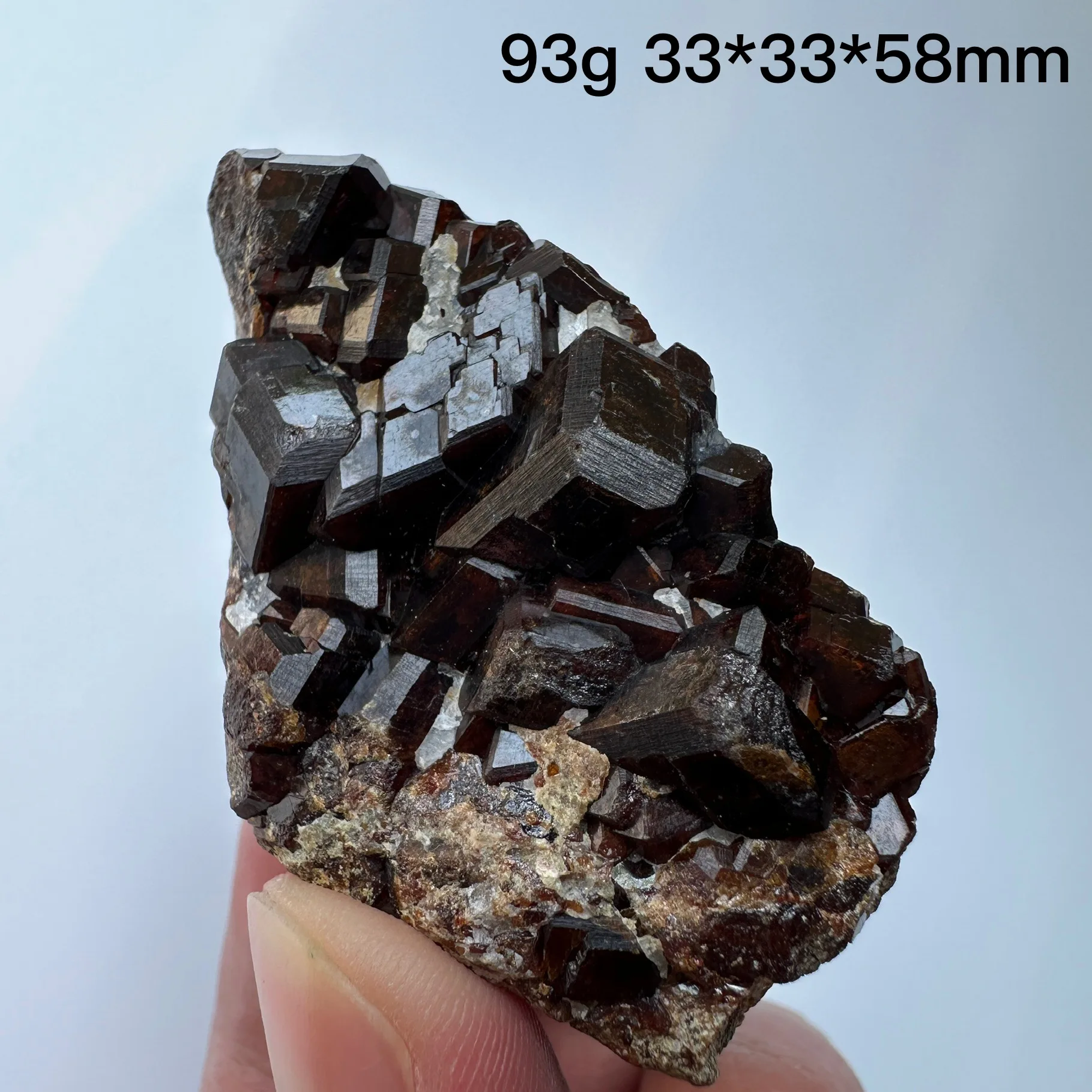 New! Natural Inner Mongolia Garnet mineral specimens + healing quartz crystals and stones rock gemstone
New! Natural Inner Mongolia Garnet mineral specimens + healing quartz crystals and stones rock gemstone