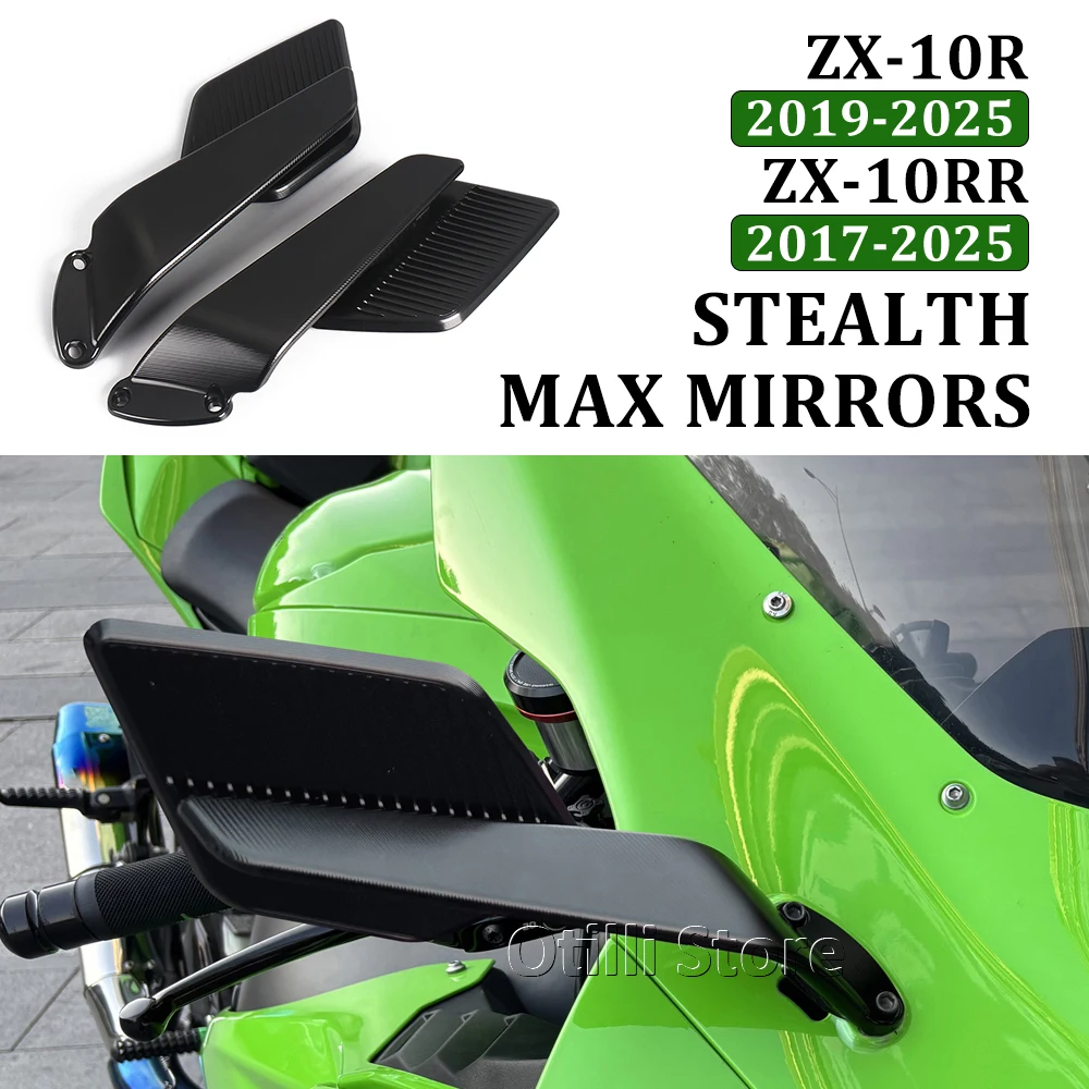 Motorcycle CNC Aluminium Fit Kawasaki Ninja ZX10R ZX-10R ZX 10RR ZX-10RR Rotate Adjustable Sports Winglets Wing Stealth Mirrors
Motorcycle CNC Aluminium Fit Kawasaki Ninja ZX10R ZX-10R ZX 10RR ZX-10RR Rotate Adjustable Sports Winglets Wing Stealth Mirrors