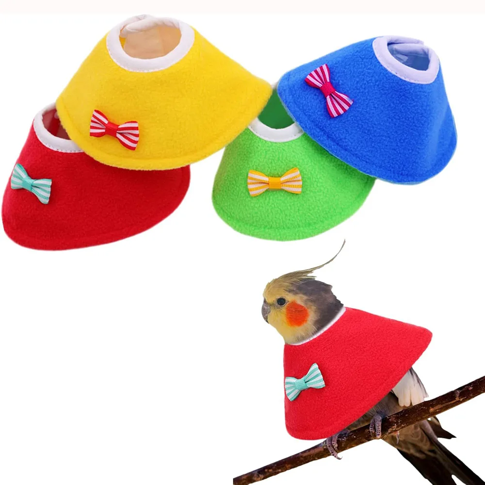 Anti-chew Birds Collar Parrot Anti-biting Collar Birds Cone Collar with Bow Parrot Feather Plucking Prevention Elizabethan
Anti-chew Birds Collar Parrot Anti-biting Collar Birds Cone Collar with Bow Parrot Feather Plucking Prevention Elizabethan