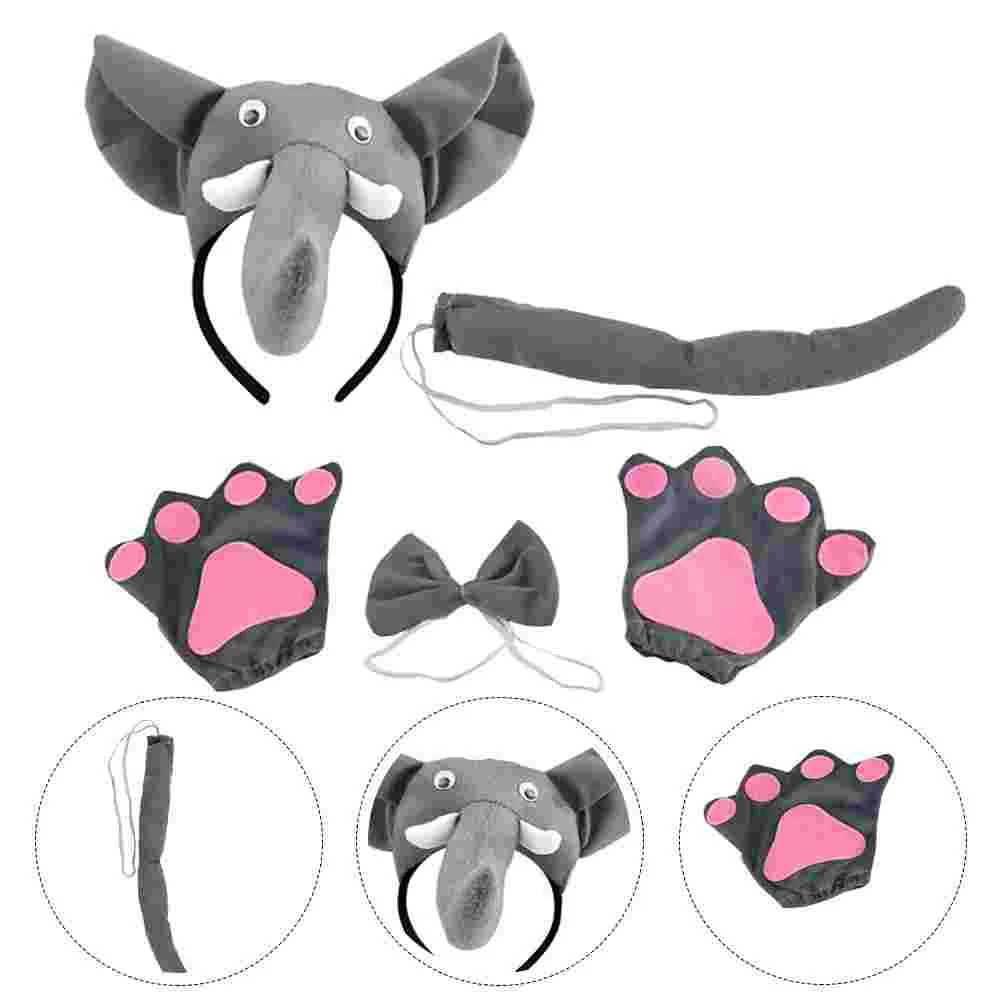 Elephant Costume Headband Ear Festive Supplies Child Adult Party Dress up Props Adorable Cartoon Animal Performance Accessories
Elephant Costume Headband Ear Festive Supplies Child Adult Party Dress up Props Adorable Cartoon Animal Performance Accessories