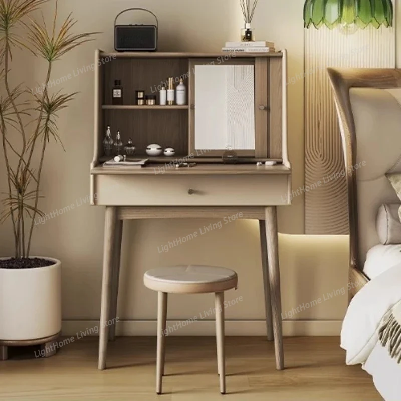 Vanity Dressing Table Makeup Vanities Bedroom Furniture Dressing Rooms Illuminated Solid Wood Dresser Small Storage Cabinet Desk
Vanity Dressing Table Makeup Vanities Bedroom Furniture Dressing Rooms Illuminated Solid Wood Dresser Small Storage Cabinet Desk