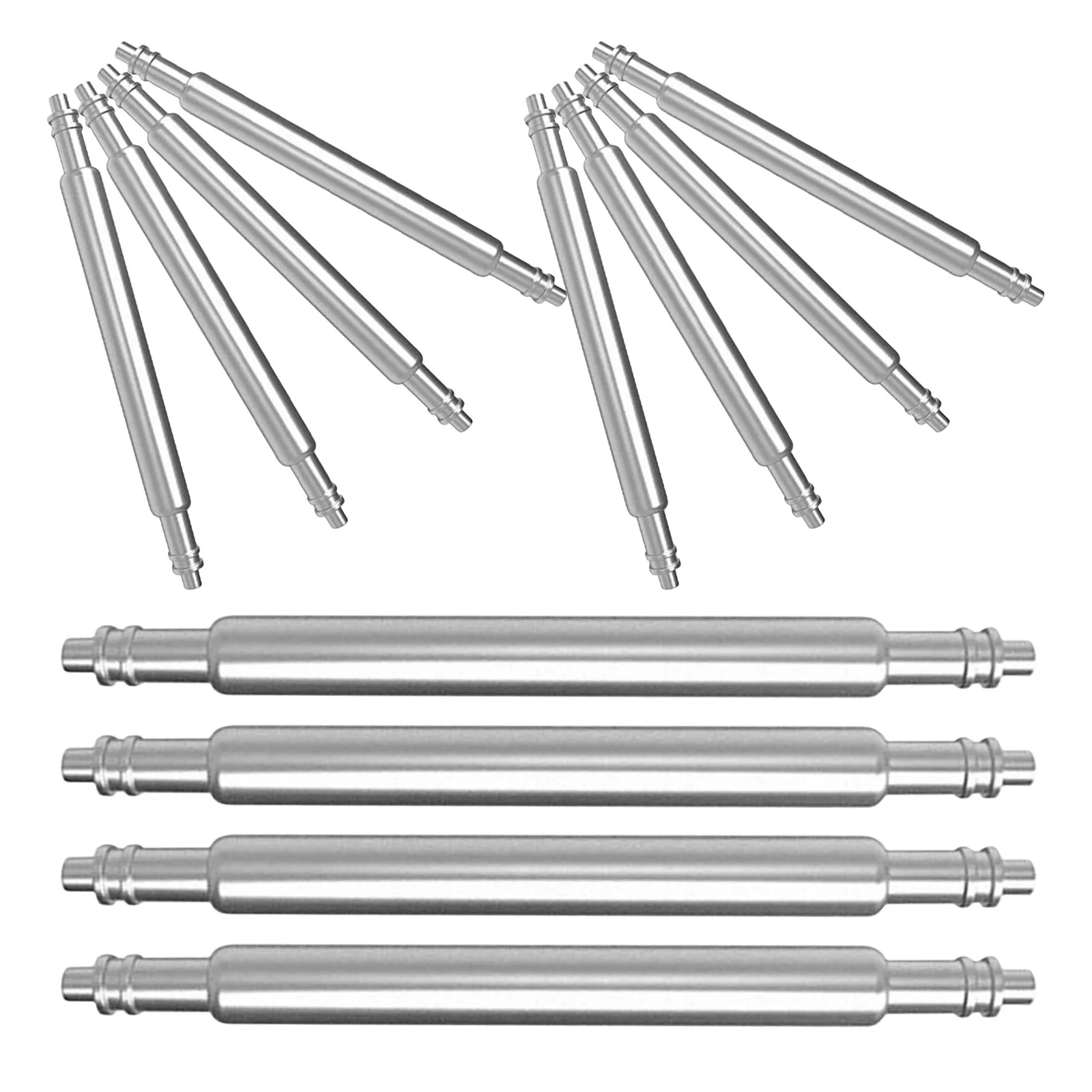40Pcs Watch Band Replacement Pins Stainless Steel Spring Bars Assorted Sizes Repair Kit Universal Watch Strap Connector
40Pcs Watch Band Replacement Pins Stainless Steel Spring Bars Assorted Sizes Repair Kit Universal Watch Strap Connector