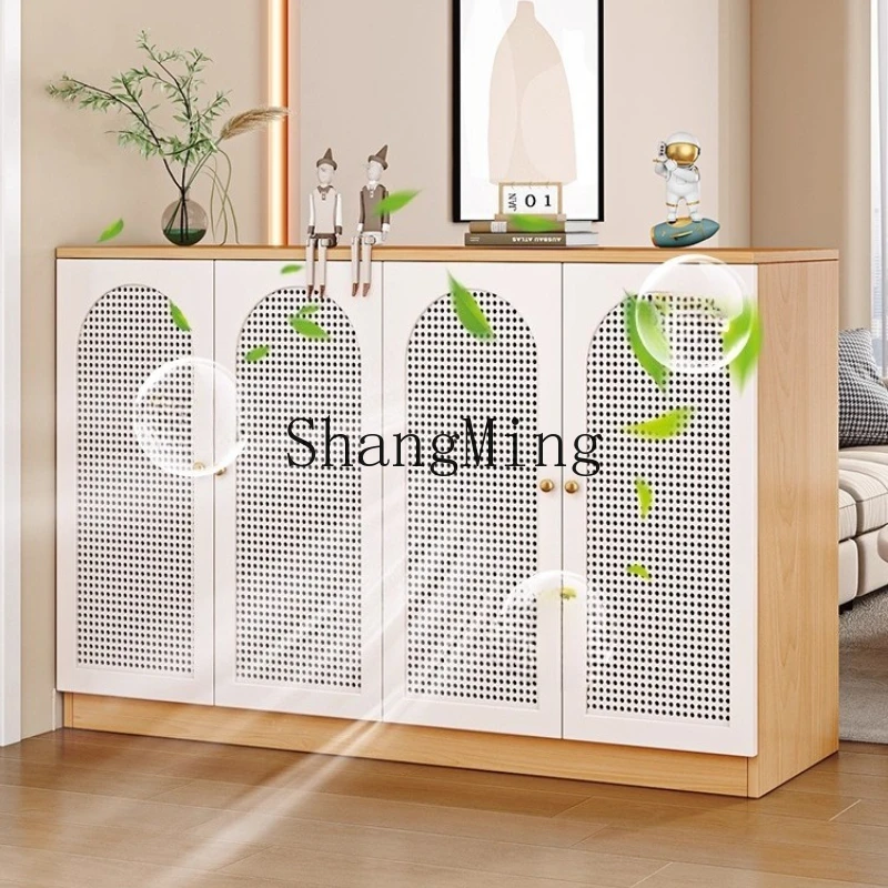 FG Solid Wood Rattan Entryway Cabinet Wall-Mounted Integrated Breathable Dustproof Shoe Rack Doorway Storage Cabinet
FG Solid Wood Rattan Entryway Cabinet Wall-Mounted Integrated Breathable Dustproof Shoe Rack Doorway Storage Cabinet