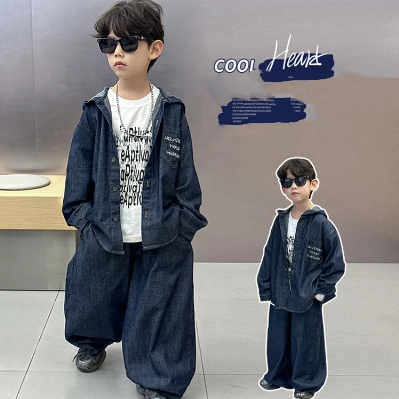 Baby Boy Clothes Set Size 2-11Y Kid Denim Coat Top&Jeans Bottom Suit Child 2 Pices Of Clothing Sets Toddle Boy Casual Denim Sets
Baby Boy Clothes Set Size 2-11Y Kid Denim Coat Top&Jeans Bottom Suit Child 2 Pices Of Clothing Sets Toddle Boy Casual Denim Sets