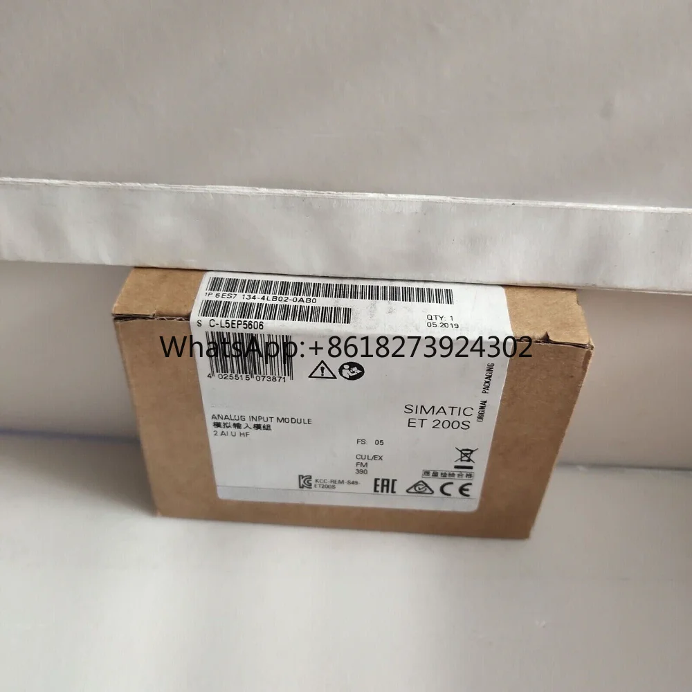 New Factory Sealed 6ES7134-4LB02-0AB0 6ES7 134-4LB02-0AB0 SIMATIC DP PLC Module
New Factory Sealed 6ES7134-4LB02-0AB0 6ES7 134-4LB02-0AB0 SIMATIC DP PLC Module