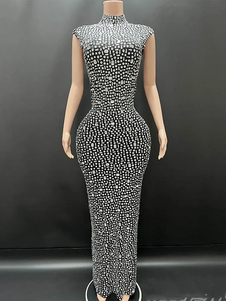 High Quality Rhinestone Elastic Hip Hugging Long Skirt 2024 New Fashion Custom Women'S Clothing
High Quality Rhinestone Elastic Hip Hugging Long Skirt 2024 New Fashion Custom Women'S Clothing