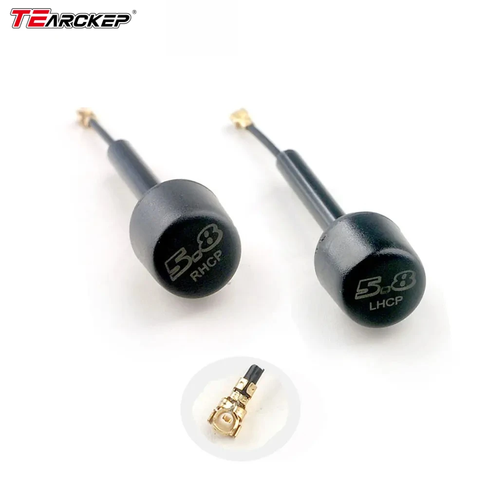 HappyModel 5.8GHz 2.5db Lollipop Omni Angle Antenna RHCP LHCP UFL Original Replacement for Crux35 Crux35 HD Freestyle Drones
HappyModel 5.8GHz 2.5db Lollipop Omni Angle Antenna RHCP LHCP UFL Original Replacement for Crux35 Crux35 HD Freestyle Drones