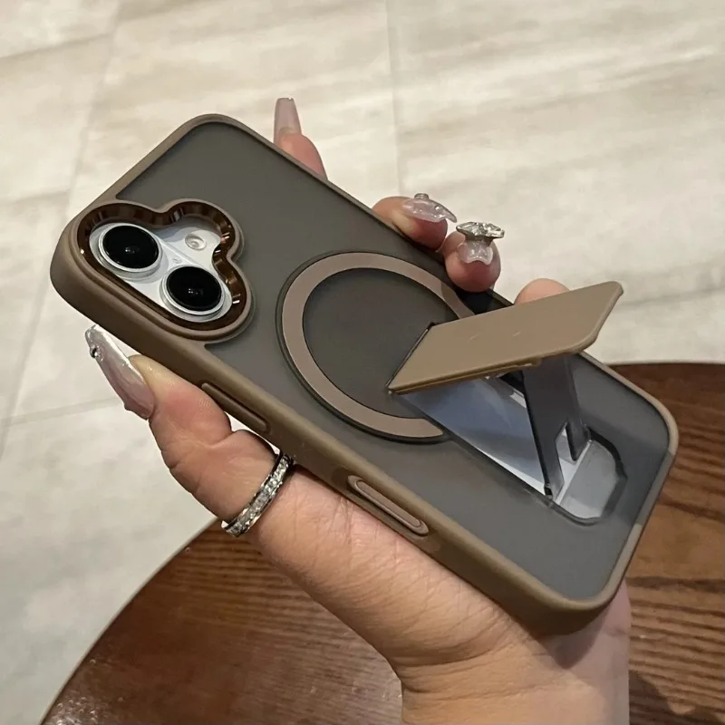 Невидимый Магнитный чехол-держатель для телефона iPhone 16 15 14 Plus 13 12 11 Pro Max, жесткая задняя крышка из поликарбоната с беспроводной зарядкой MagSafe
Невидимый Магнитный чехол-держатель для телефона iPhone 16 15 14 Plus 13 12 11 Pro Max, жесткая задняя крышка из поликарбоната с беспроводной зарядкой MagSafe