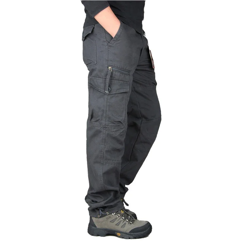 2024 Mens Cargo Pants Tactical Multi-Pocket Overalls Male Combat Cotton Loose Slacks Trousers Army Work Straight Pants
2024 Mens Cargo Pants Tactical Multi-Pocket Overalls Male Combat Cotton Loose Slacks Trousers Army Work Straight Pants