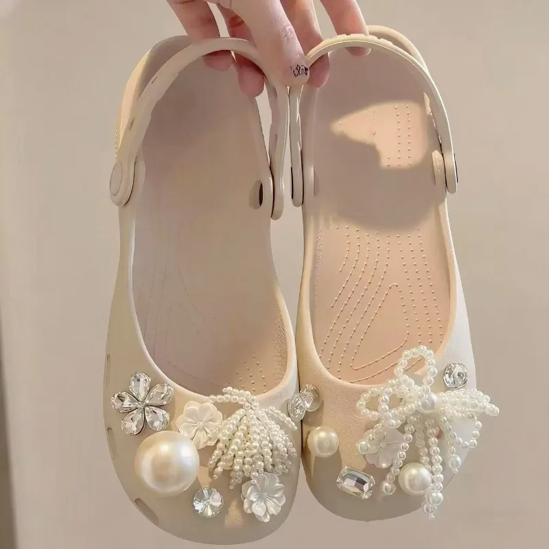 1Set New Set Women's Ballet-Style Shoe Charms Crystal Fashion Pearl Flower Shoe Decoration Set DIY Shoe Decoration Accessories
1Set New Set Women's Ballet-Style Shoe Charms Crystal Fashion Pearl Flower Shoe Decoration Set DIY Shoe Decoration Accessories