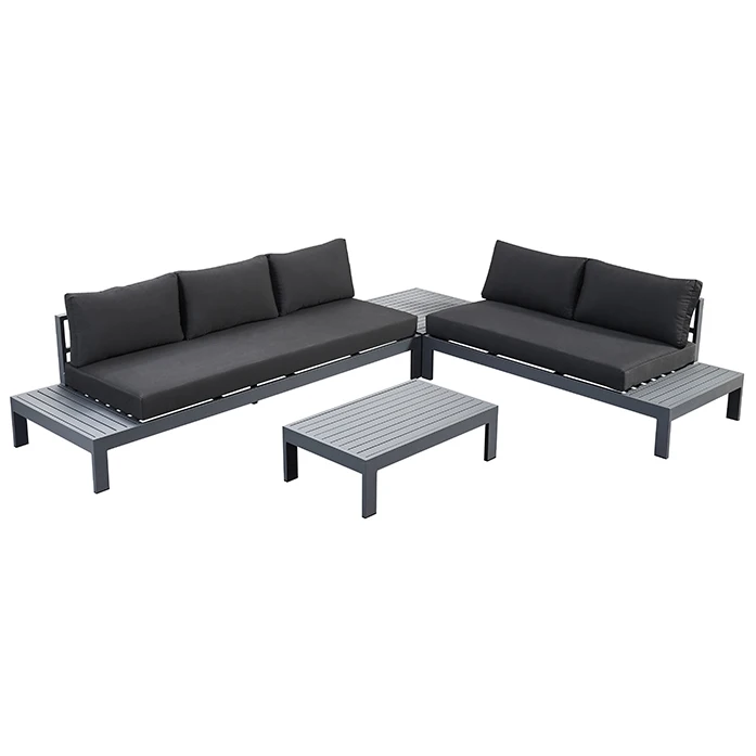 Wholesale Outdoor Aluminum Sofas Set Waterproof Courtyard Leisure Furniture with Coffee Table for Bedroom Application
Wholesale Outdoor Aluminum Sofas Set Waterproof Courtyard Leisure Furniture with Coffee Table for Bedroom Application