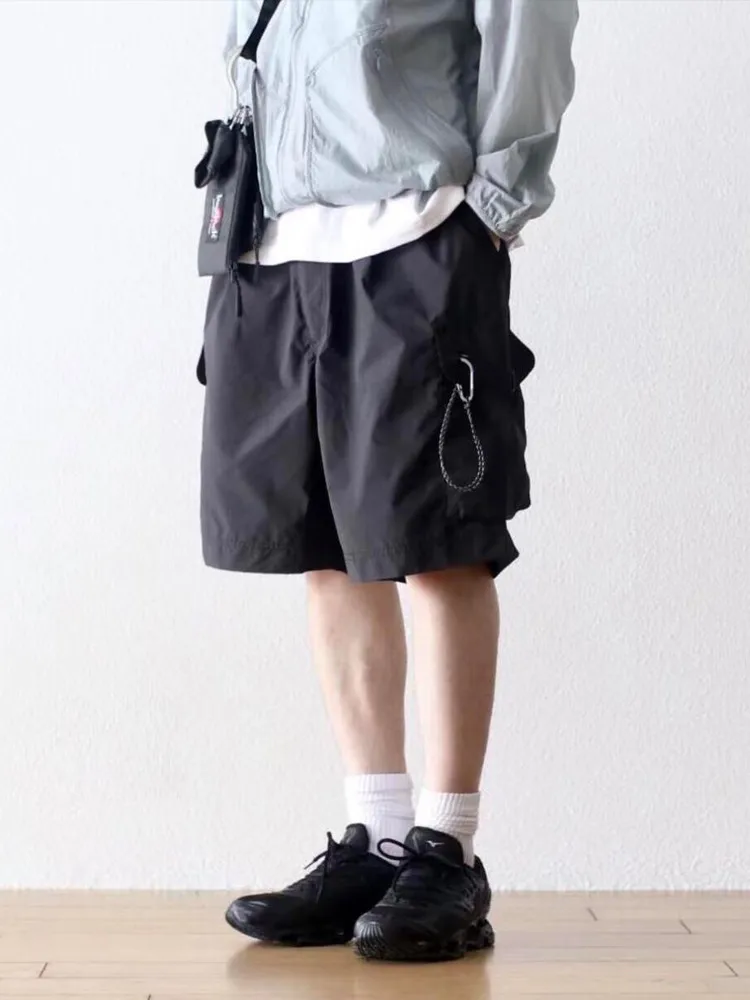 Mountain outdoor functional waterproof quick-drying shorts Japanese summer men's loose breathable five-point pants
Mountain outdoor functional waterproof quick-drying shorts Japanese summer men's loose breathable five-point pants