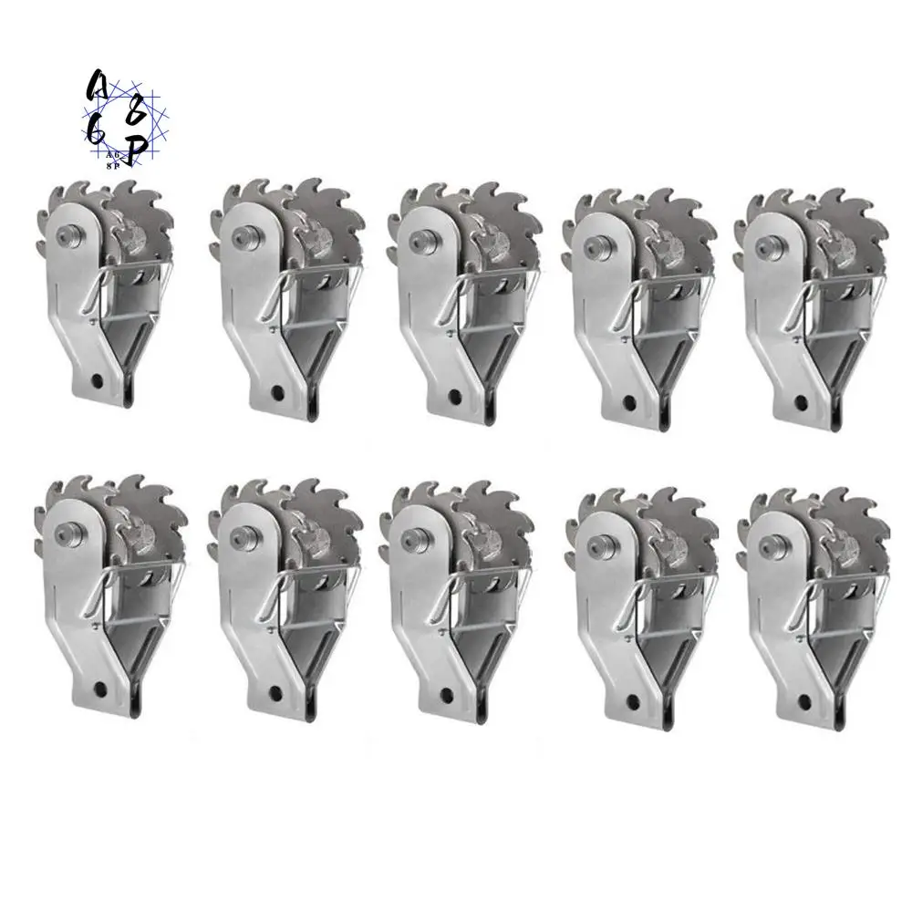 A68P-10Pcs Fence Tensioner Heavy Duty In-Line Wire Strainer Wire Ratchet Tensioner For Electric Fence Farm Fence
A68P-10Pcs Fence Tensioner Heavy Duty In-Line Wire Strainer Wire Ratchet Tensioner For Electric Fence Farm Fence