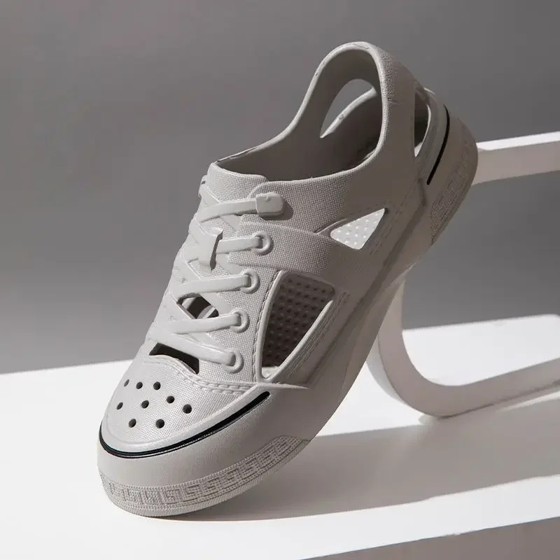 Мужские сандалии с закрытым носком и платформой с отверстием. Купить высококачественную новую летнюю низкую цену. Роскошная мужская обувь H Open для повседневного использования.
Мужские сандалии с закрытым носком и платформой с отверстием. Купить высококачественную новую летнюю низкую цену. Роскошная мужская обувь H Open для повседневного использования.