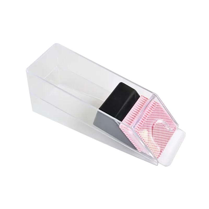 4/6-Deck Acrylic Blackjacks Dealing Shoe Pokers Dealer
4/6-Deck Acrylic Blackjacks Dealing Shoe Pokers Dealer