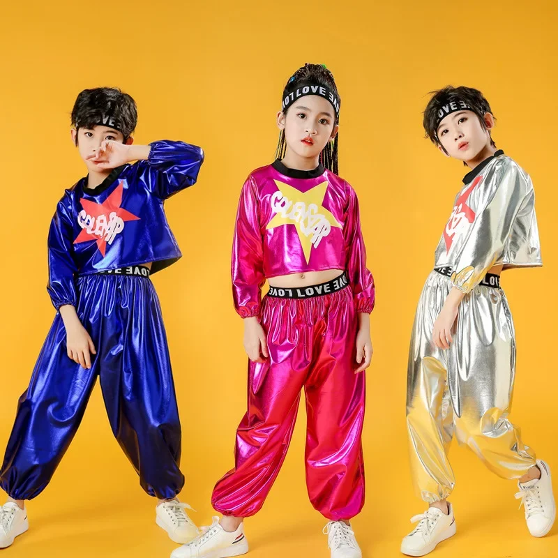 New Children Jazz Dance Costumes 2024 New Spring Autumn Boys Girls Hip Hop Rave Clothes Cheerleader Costume Outfits
New Children Jazz Dance Costumes 2024 New Spring Autumn Boys Girls Hip Hop Rave Clothes Cheerleader Costume Outfits