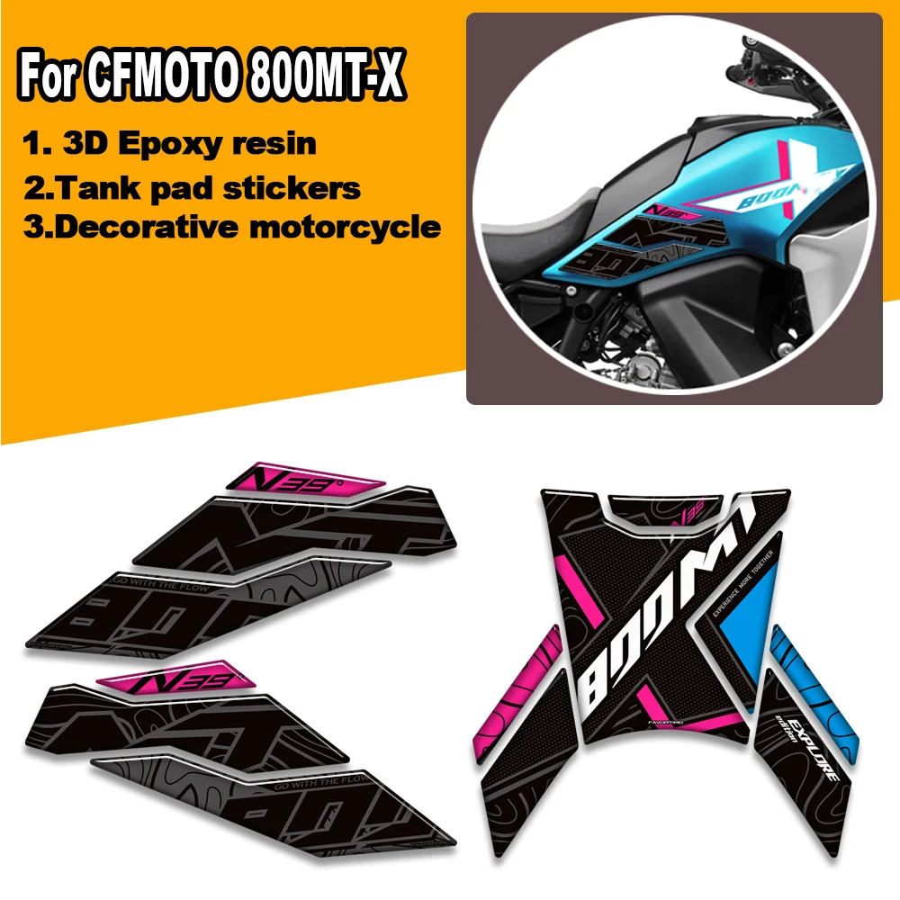 Motorcycle Tank pad Handguard Mudguard windshield stickers protection decals For CFMOTO 800MT-X 800MT 800 MT - X Adventure Bike 
Motorcycle Tank pad Handguard Mudguard windshield stickers protection decals For CFMOTO 800MT-X 800MT 800 MT - X Adventure Bike