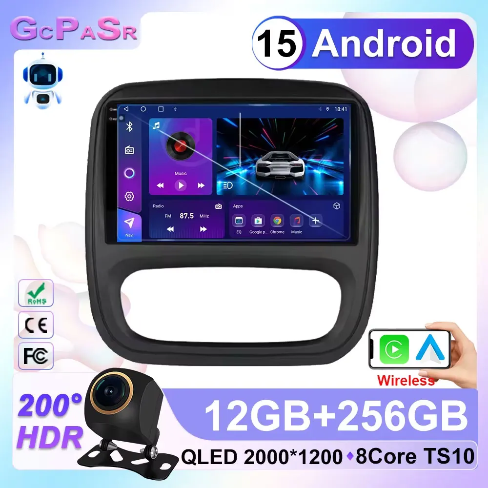 Android 15 For Renault Trafic 3 2014 - 2021 For Opel Vivaro B 2014 - 2018 Head Unit 2DIN BT 4G WIFI Multimedia Stereo Video Play
Android 15 For Renault Trafic 3 2014 - 2021 For Opel Vivaro B 2014 - 2018 Head Unit 2DIN BT 4G WIFI Multimedia Stereo Video Play