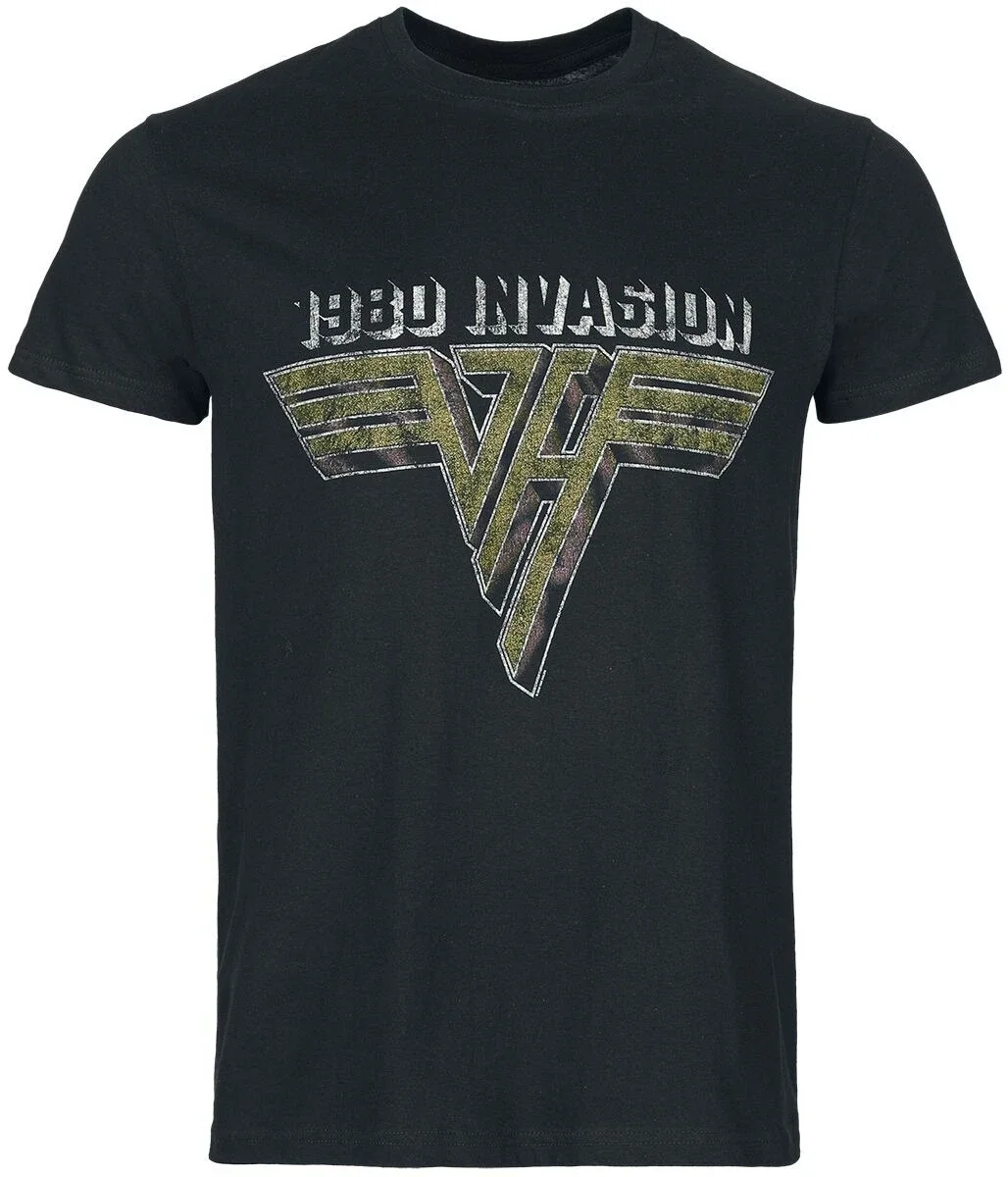 Van Halen '80 Invasion Clothing Peripheral Printing Summer Luxury Brand Cotton Men's and Women's T-Shirts Short Sleeves
Van Halen '80 Invasion Clothing Peripheral Printing Summer Luxury Brand Cotton Men's and Women's T-Shirts Short Sleeves