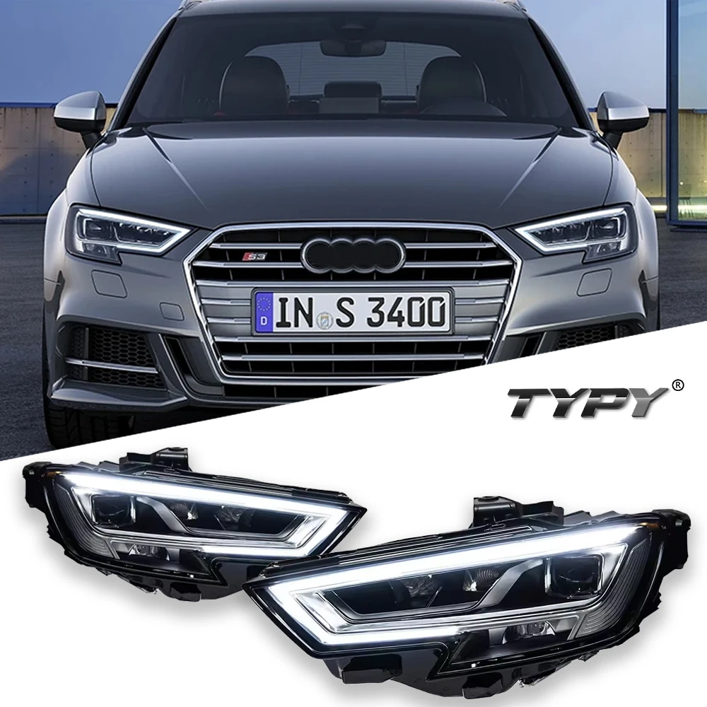 TYPY Car Audi A3 LED Headlight A3L 2017-2020 Upgrade Modified to New DRL Dynamic Turn Signal LED Headlight Auto Accessories 
TYPY Car Audi A3 LED Headlight A3L 2017-2020 Upgrade Modified to New DRL Dynamic Turn Signal LED Headlight Auto Accessories
