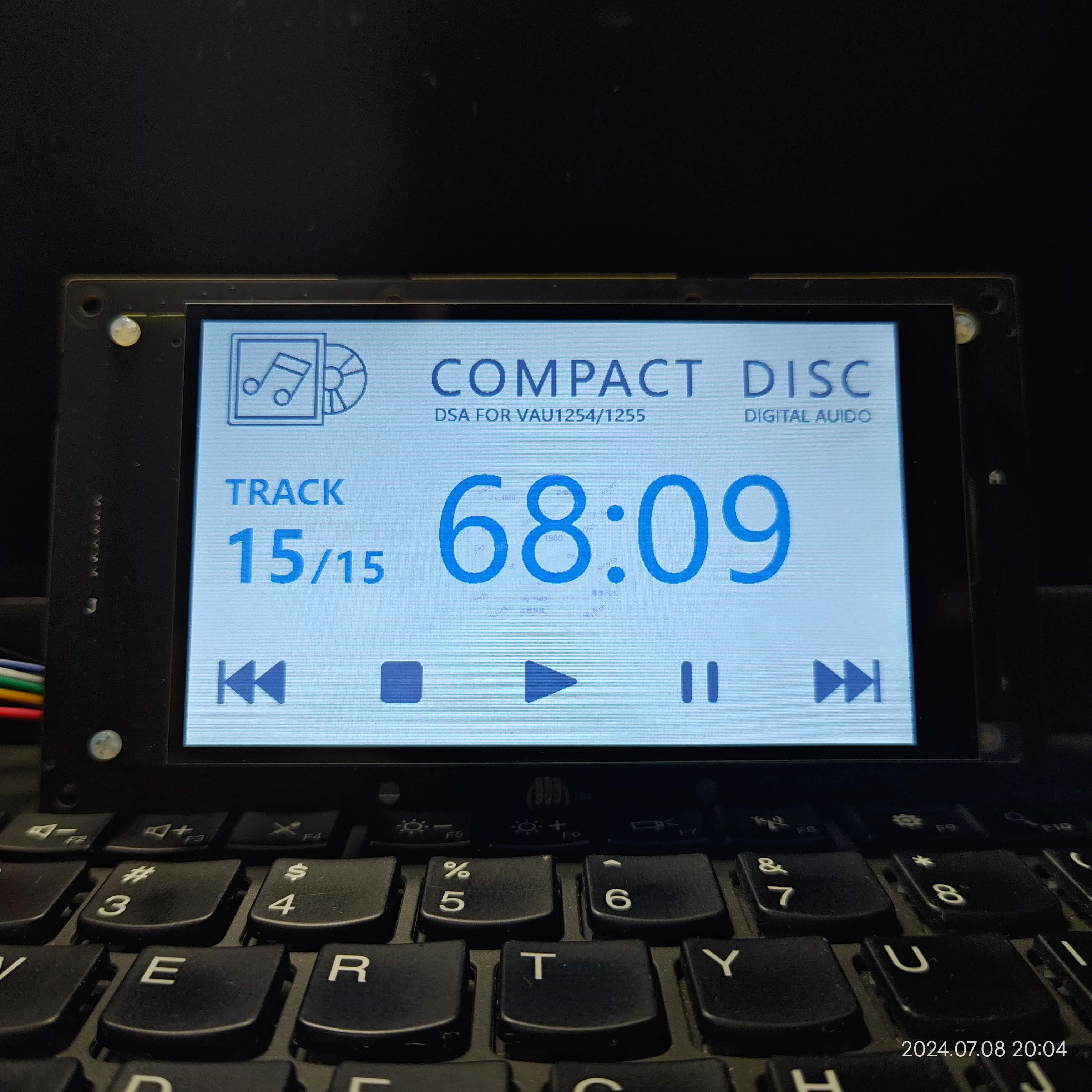 CDPRO Display Board Controller DSA VAU1254 1255 4.3inch LCD HD Touch Screen
CDPRO Display Board Controller DSA VAU1254 1255 4.3inch LCD HD Touch Screen