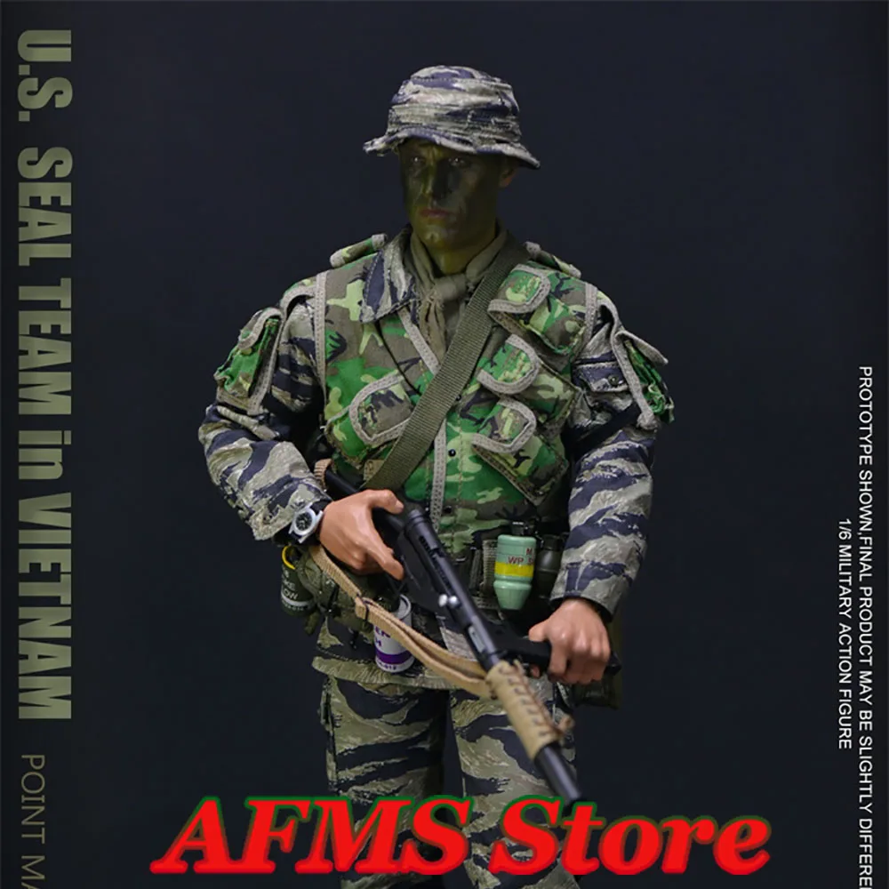 UJINDOU UD9050 1/6 Scale Collectible Figure U.S. Seal Team In Vietnam Point Man 12Inch Men Soldier Action Figure Model Toys
UJINDOU UD9050 1/6 Scale Collectible Figure U.S. Seal Team In Vietnam Point Man 12Inch Men Soldier Action Figure Model Toys