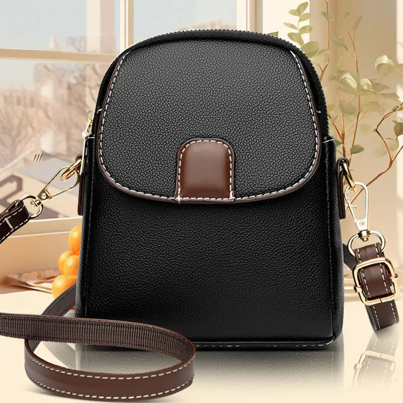 PU Leather Phone Bag Fashionable Crossbody Small Bag Casual Women's Bag Multifunctional Coin Purse 
PU Leather Phone Bag Fashionable Crossbody Small Bag Casual Women's Bag Multifunctional Coin Purse