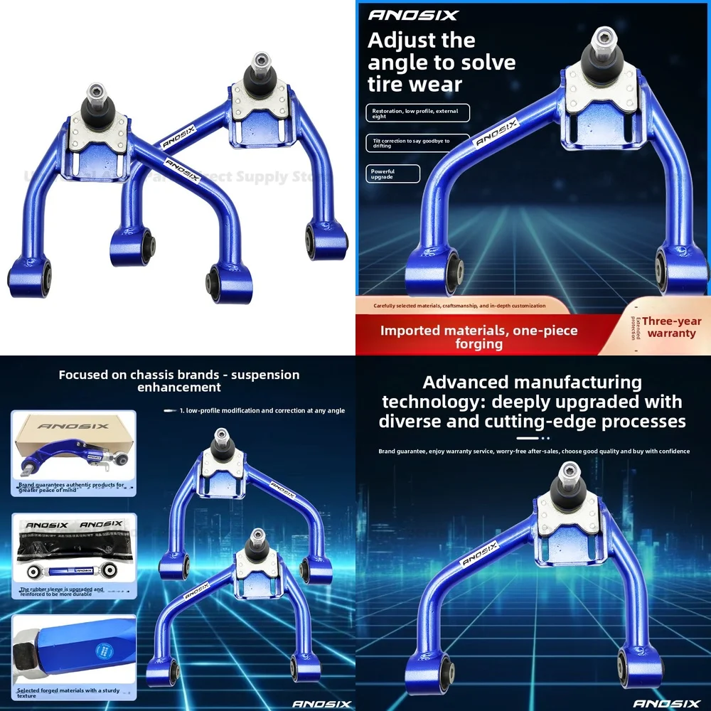 For Mazda 6 Best-Selling Precision Adjustable Camber Arm Kit for B50 B70 X80 Ruiyi Tire Wear Correction with Enhanced Durability
For Mazda 6 Best-Selling Precision Adjustable Camber Arm Kit for B50 B70 X80 Ruiyi Tire Wear Correction with Enhanced Durability