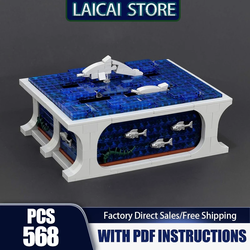 City Building Model Moc Building Bricks Swimming Dolphins Model Technology Modular Blocks Gifts Christmas Toys DIY Sets Assembly
City Building Model Moc Building Bricks Swimming Dolphins Model Technology Modular Blocks Gifts Christmas Toys DIY Sets Assembly