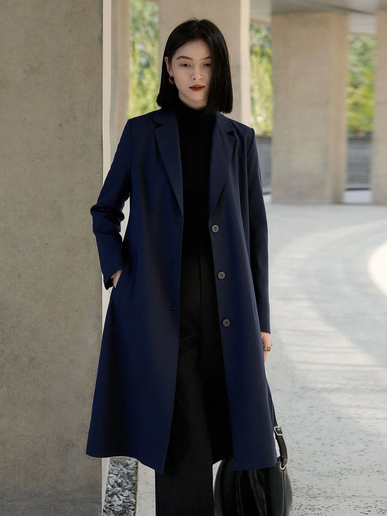 Slimming Effect Row Sle Women's Windbreaker Jaet Casual Commute Coat Autumn Winter New Arrival Polyester Blend Long Sve
Slimming Effect Row Sle Women's Windbreaker Jaet Casual Commute Coat Autumn Winter New Arrival Polyester Blend Long Sve