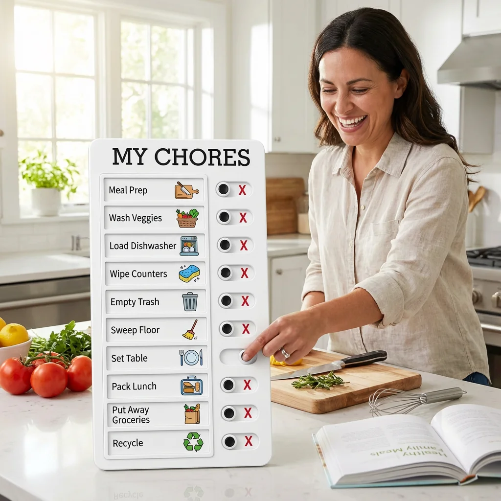 Simple Dry Erase Goal Punch Board, 20x12cm. Reusable, for Tasks, Plans, Habits, Wall Mount or Stand
Simple Dry Erase Goal Punch Board, 20x12cm. Reusable, for Tasks, Plans, Habits, Wall Mount or Stand