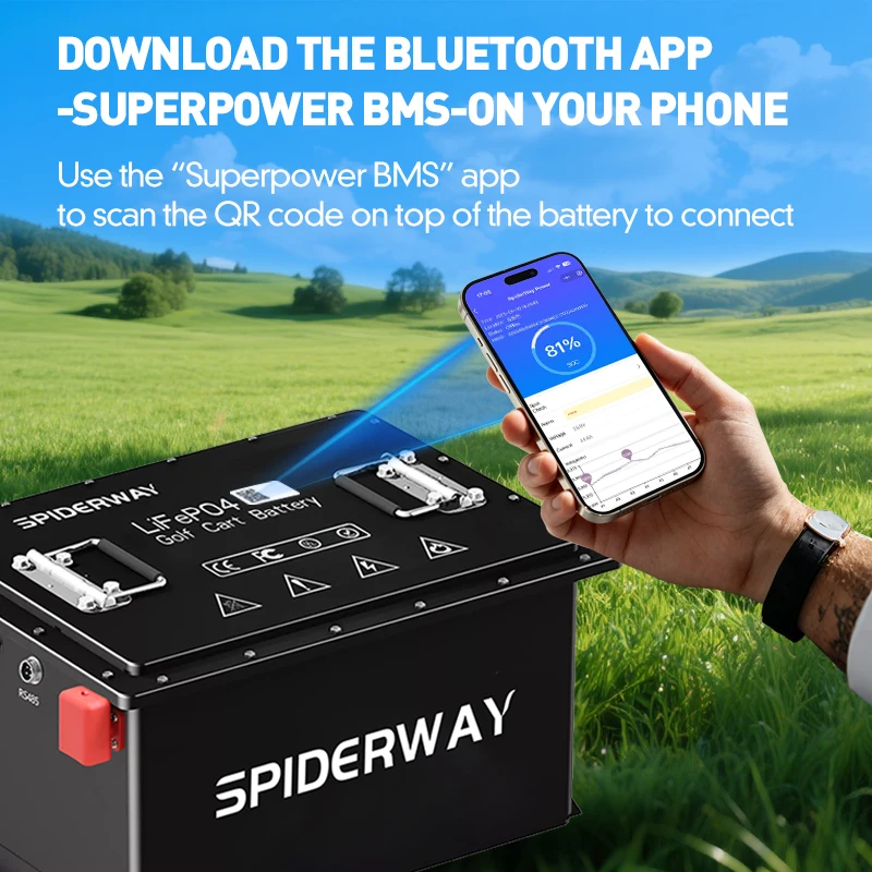 48V 105Ah Golf Cart LiFePO4 Lithium Battery With Charger 200A BMS 6000+ Cycle for Polaris Ranger XP KINETIC Utility Vehicles
48V 105Ah Golf Cart LiFePO4 Lithium Battery With Charger 200A BMS 6000+ Cycle for Polaris Ranger XP KINETIC Utility Vehicles